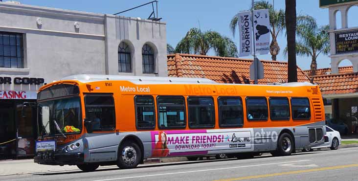 LA Metro Local NABI Metro 45C 8161